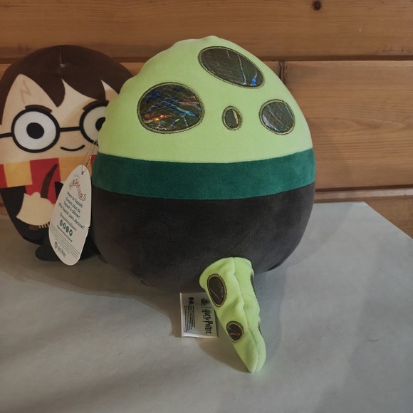 Wizarding World Squishmallows 8" Harry Potter & Slytherin Snake in Robe - Picture 2 of 8